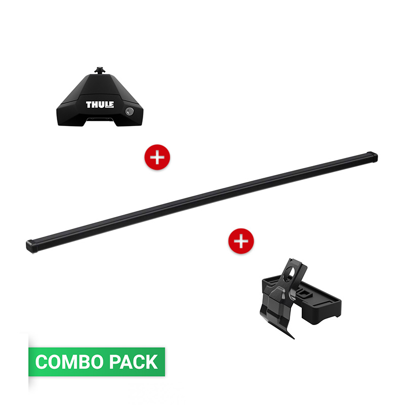 Combo Thule Evo Clamp Squarebar Kit Xxx