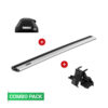 Thule Edge Flush Rail + Thule Wing Bar Edge Aluminium + Thule Fit Kit 6xxx