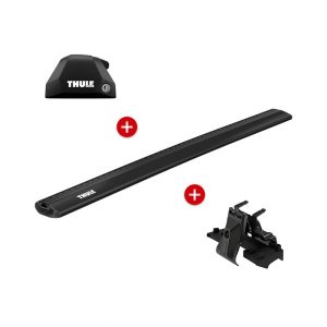 Thule Edge Flush Rail + WingBar Edge Black + Kit
