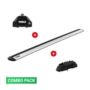 Thule Evo Fixpoint + Thule Wing Bar Evo Aluminium + Thule Fit Kit 7xxx