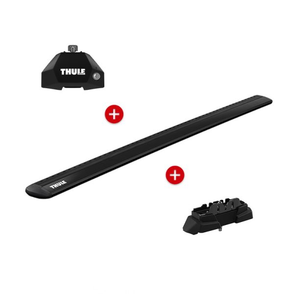 Thule Evo Fixpoint + WingBar Evo Black + Kit