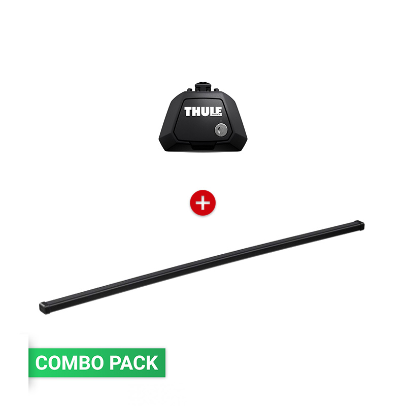 Combo Thule Evo Raised Rail 7104 SquareBar