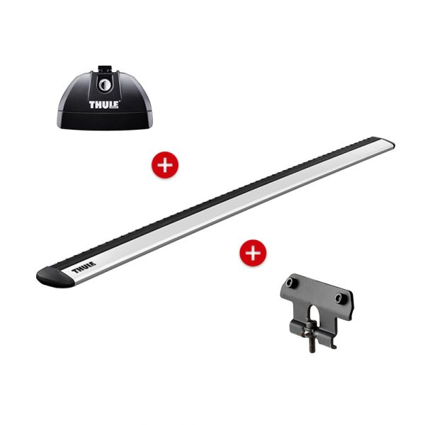 Thule Rapid System 753 + WingBar Evo + Kit